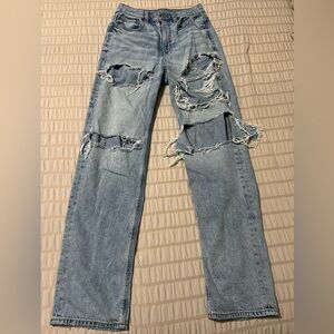 American Eagle Outfitters Light Blue Denim Jeans